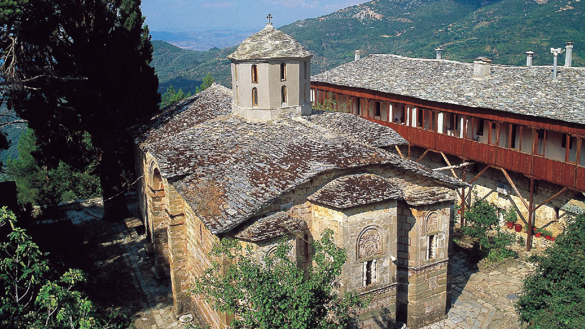 Monastery Agios Lavrentios Pelion header image